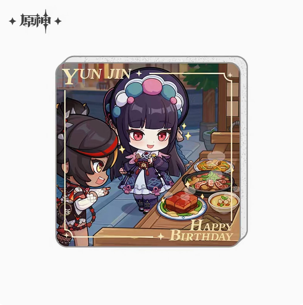 Thumbnail: 【Set C】Genshin Impact Character Birthday Acrylic Refrigerator Magnet