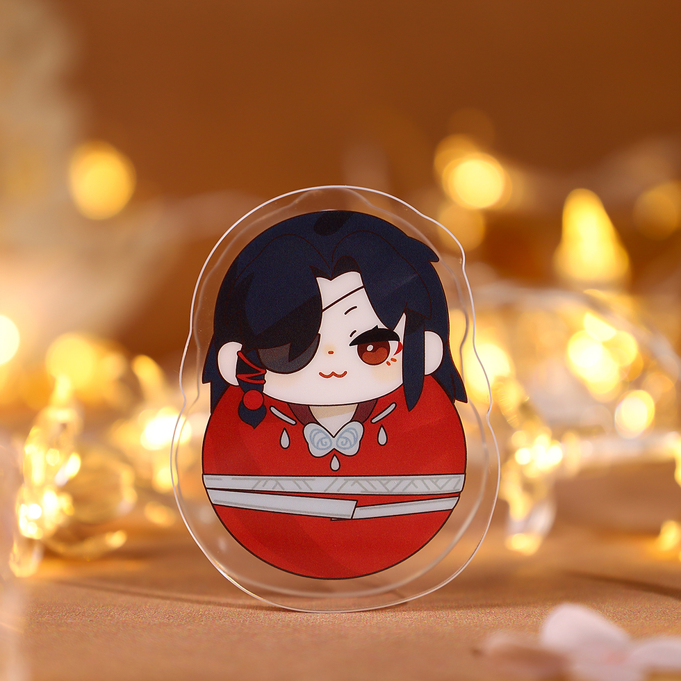 Thumbnail: Acrylic Tumbler Display and Keychain