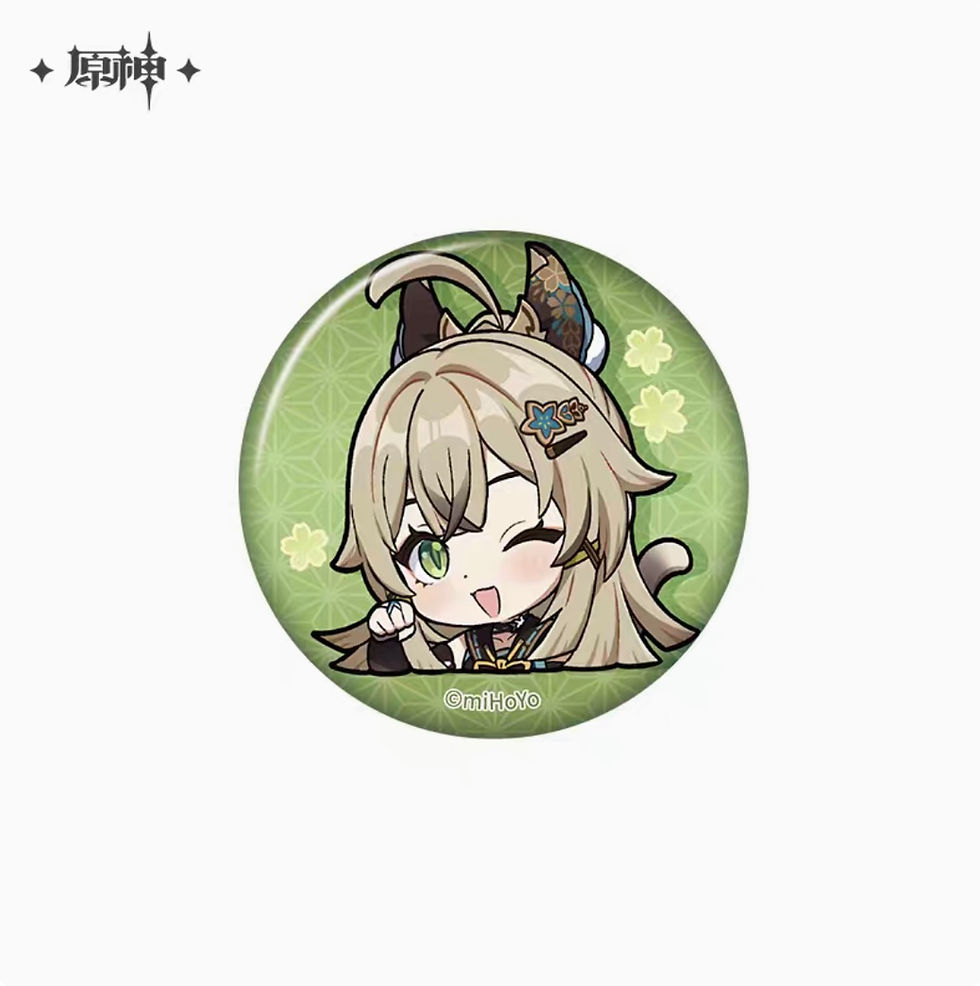 Thumbnail: 【Set C】Genshin Impact Characters Cute Pin