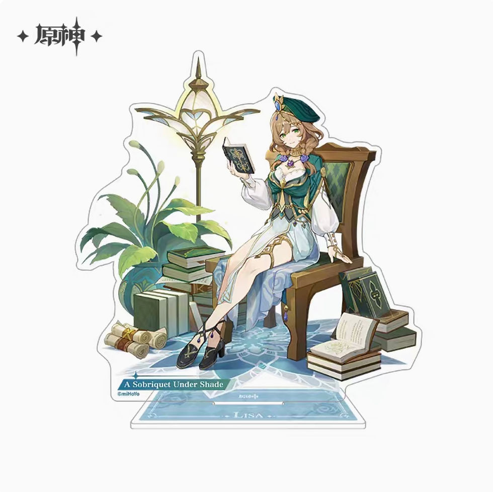 Thumbnail: 【Set B】Genshin Impact Acrylic Stand