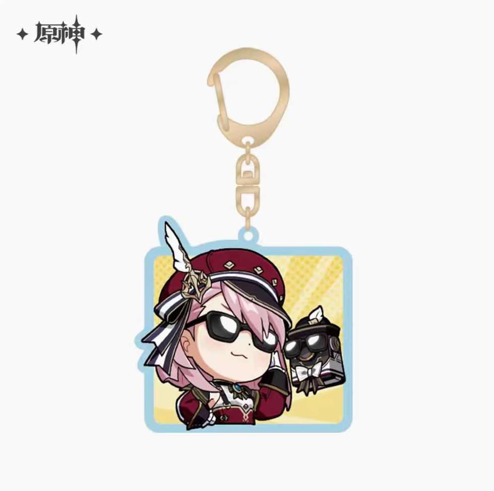 Thumbnail: Fontaine Characters Acrylic Keychain
