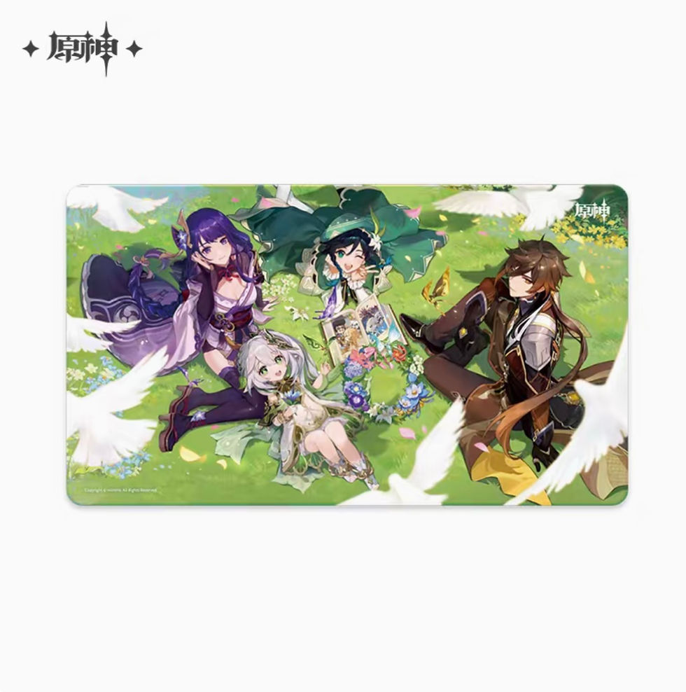 Thumbnail: 【Set B】Genshin Impact Desktop Mat