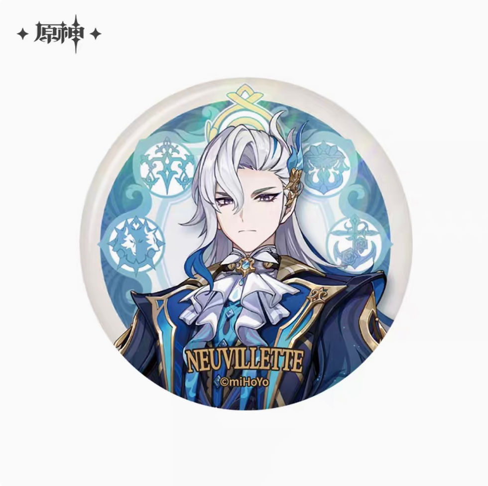 Thumbnail: Fontaine Characters Round Pin