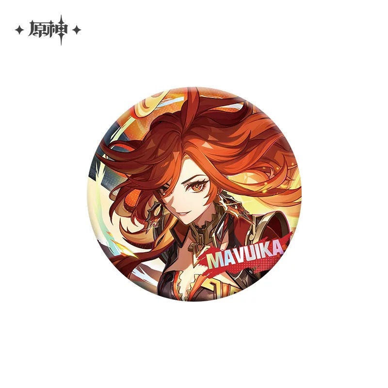 Thumbnail: Genshin Impact Round Pin