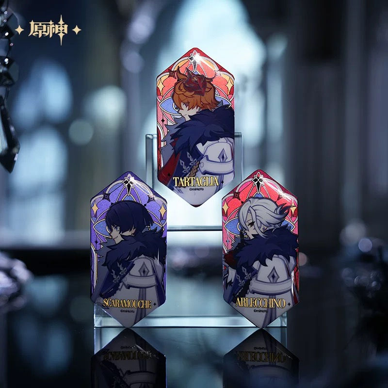 Thumbnail: Genshin Impact Frost And Flame Series Pin Blind Box