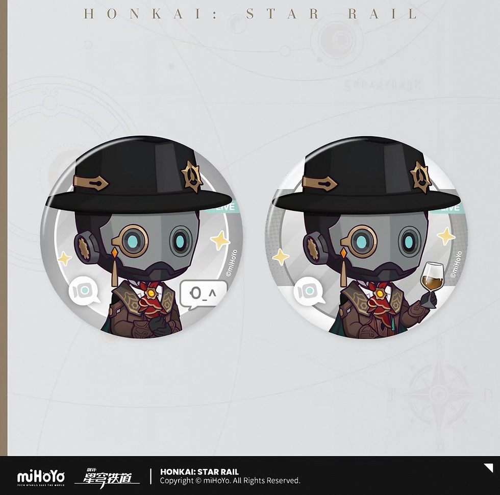 Thumbnail: Honkai: Star Rail Round Pins Set