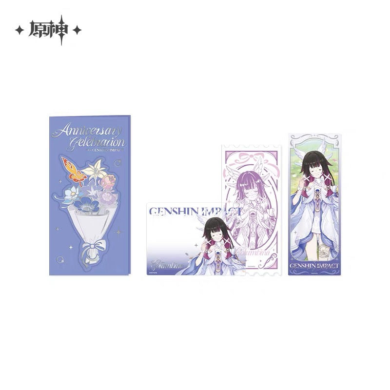 Thumbnail: Genshin Impact Anniversary Collection Ticket and Card Set