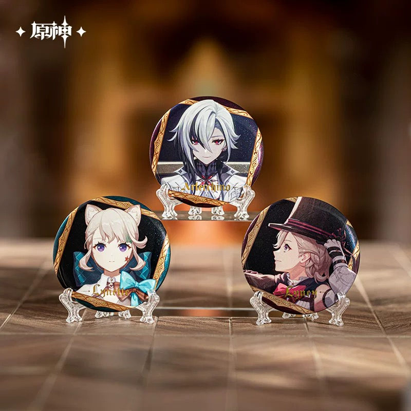 Thumbnail: Genshin Impact Round Pin Blind Box