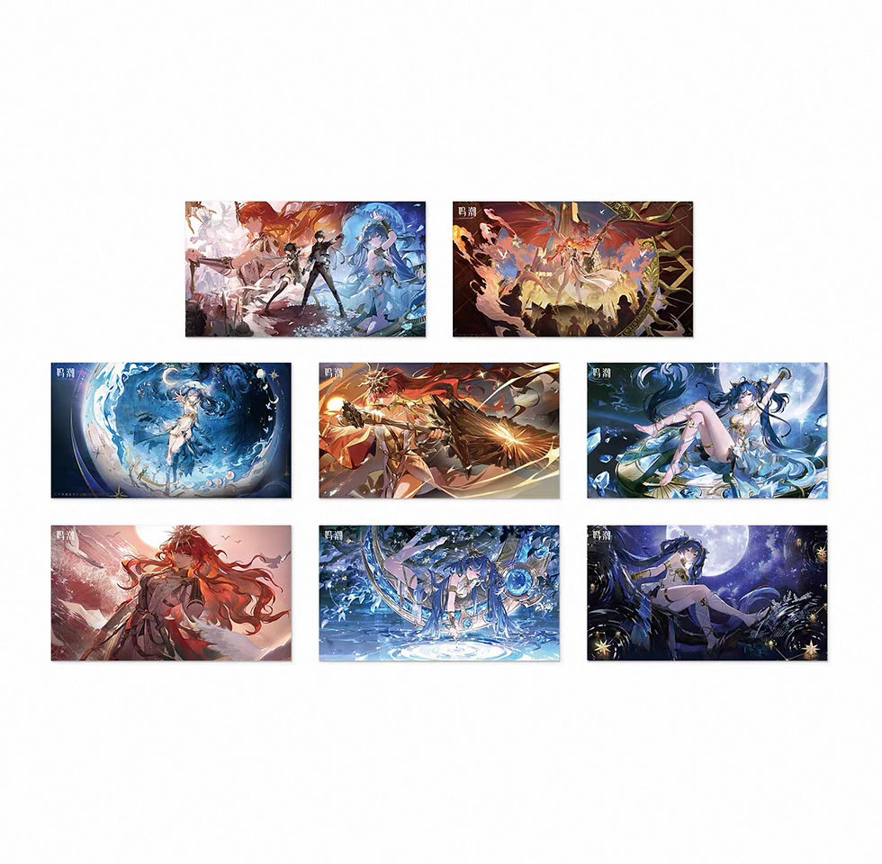Thumbnail: Wuthering Waves Postcards Set B