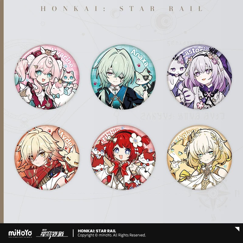 Honkai: Star Rail Round Pin