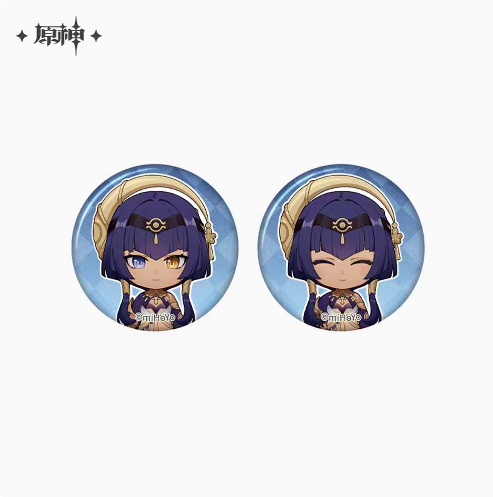Thumbnail: Genshin Impact Mini Round Pin Set
