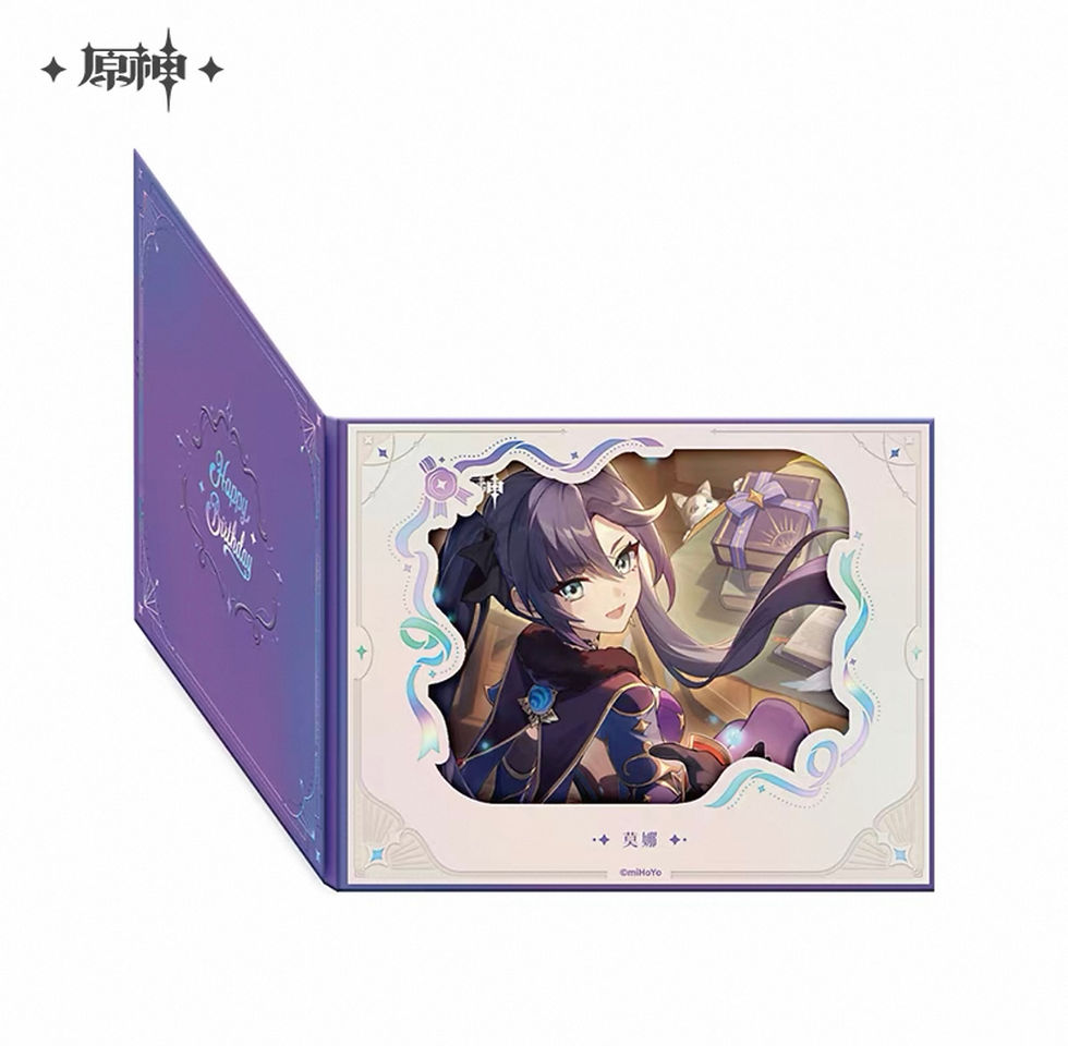 Thumbnail: 【Set B】Genshin Impact Flip-Type Window Paper Stand