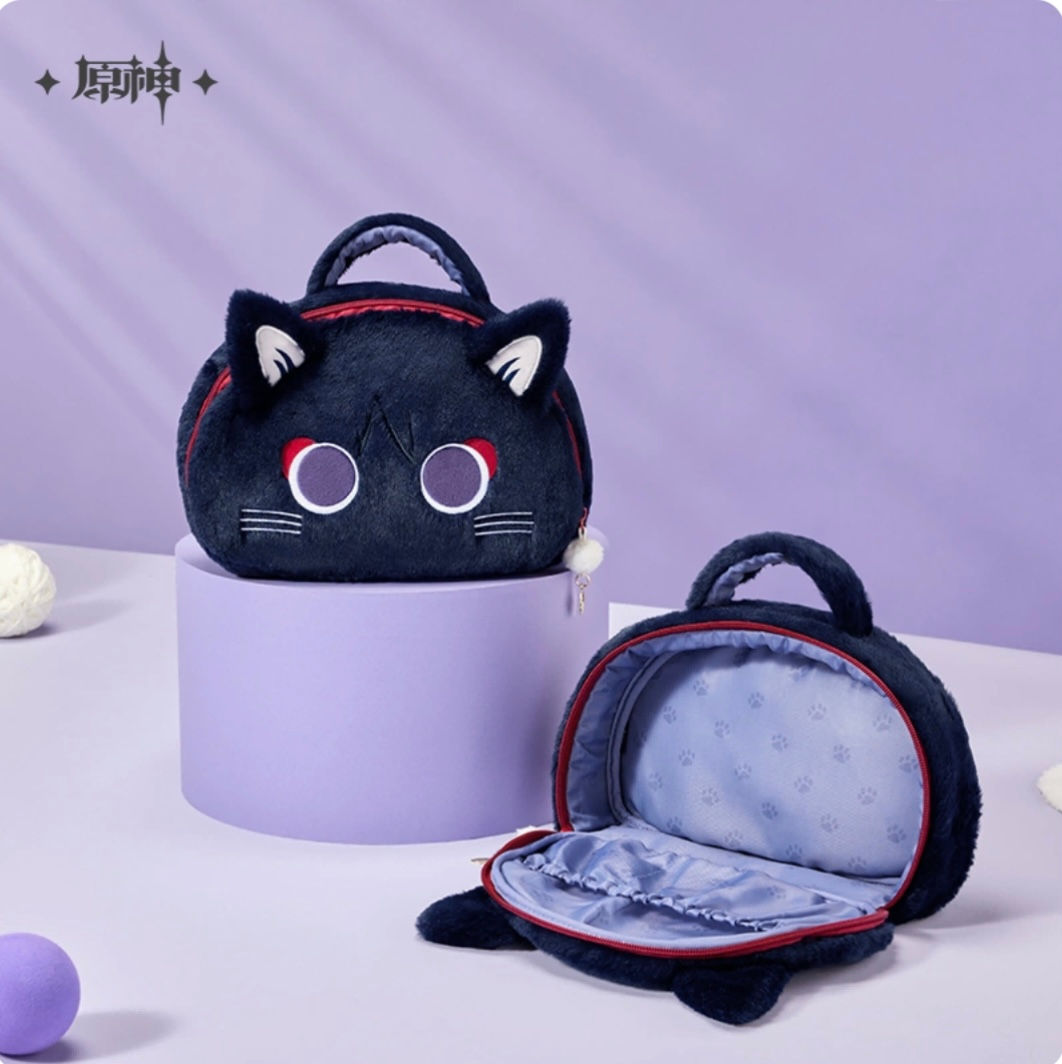 Wanderer Meow Themed Plushie Organizer Bag