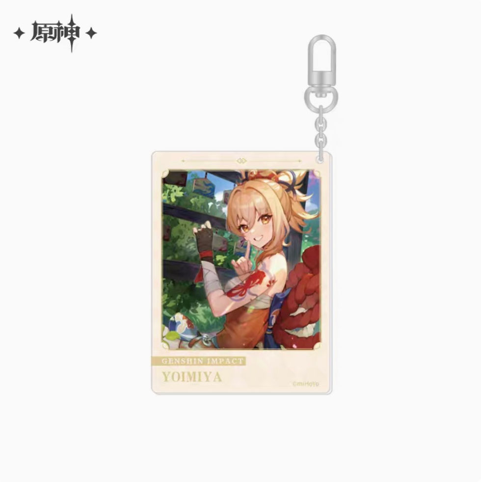 Thumbnail: 【Set B】Genshin Impact Characters Birthday Themed Acrylic Keychain