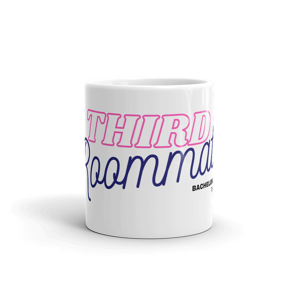 Thumbnail: Third Roommate White Glossy Mug