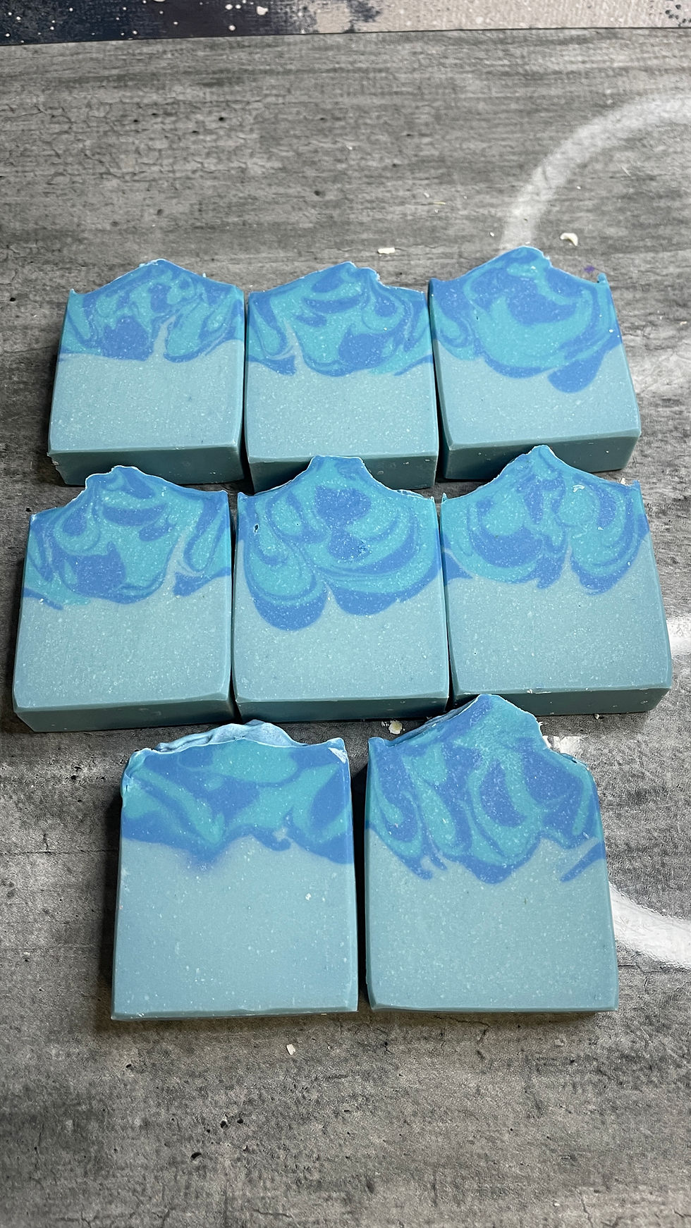 Thumbnail: Curved & Chiseled cold process artisan soap