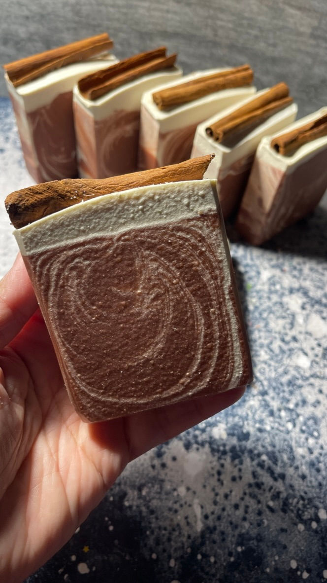 Thumbnail: Vanilla Eggnog cold process soap