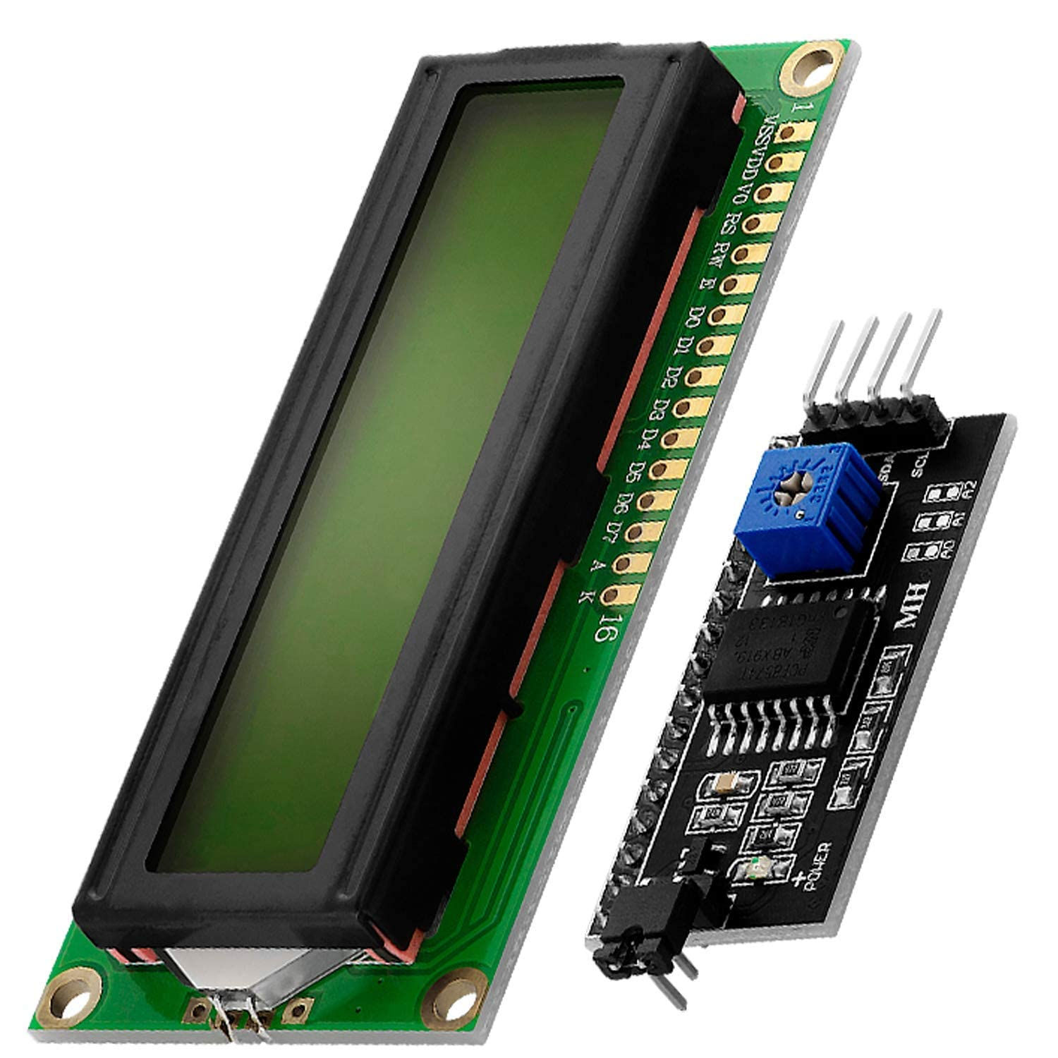 HD44780 16x2 LCD Moduł Wyświetlacz z I2C Interfejs 2x16