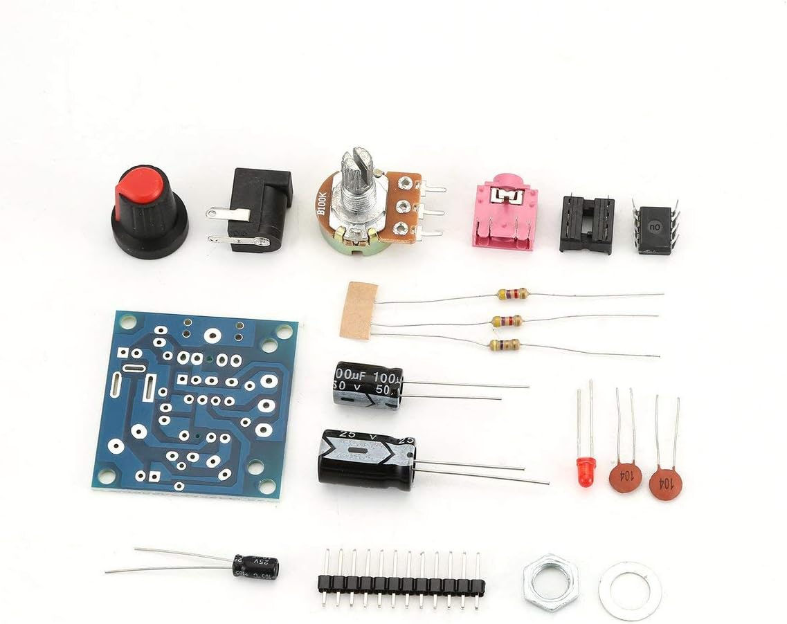 LM386 Super Mini 3 V-12 V płyta wzmacniająca Suit Kit elektroniczny zestaw DIY