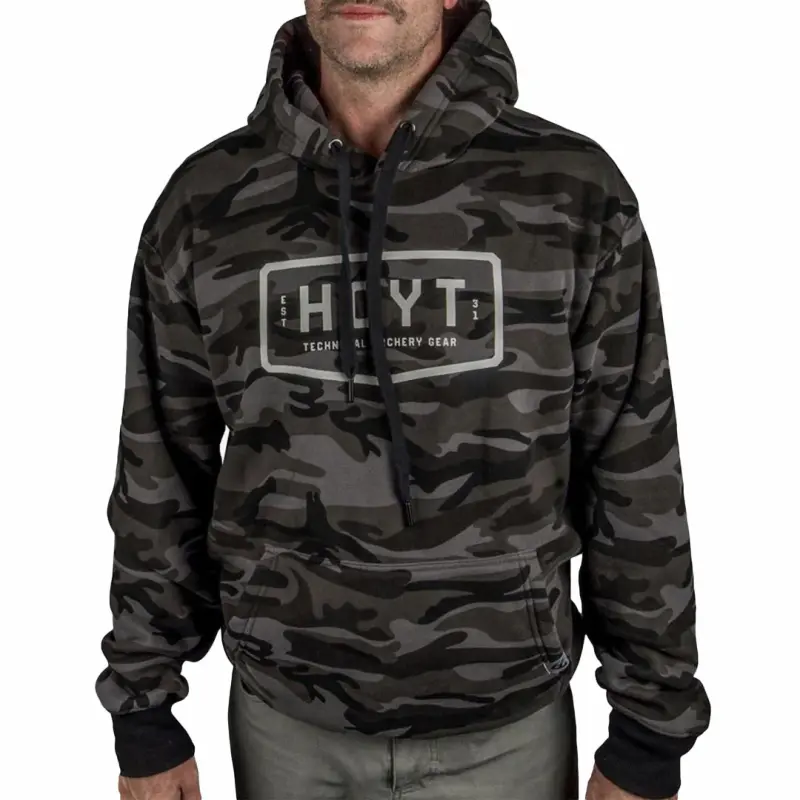 Hoyt Hoodie Uni Sex Black Ops Heavy Weight