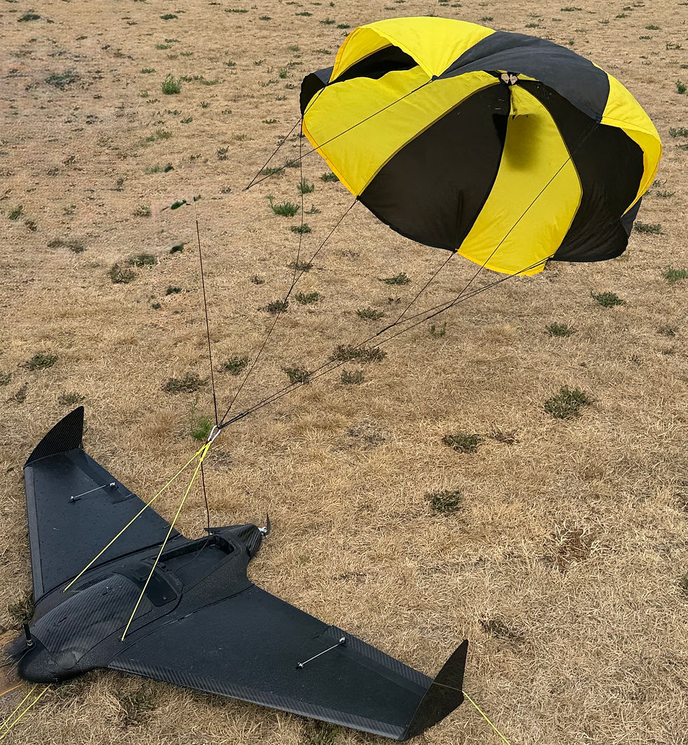 Why the DW-10 opts for a catapult launch and parachute landing: Maximum safety for every fixed-wing drone professional