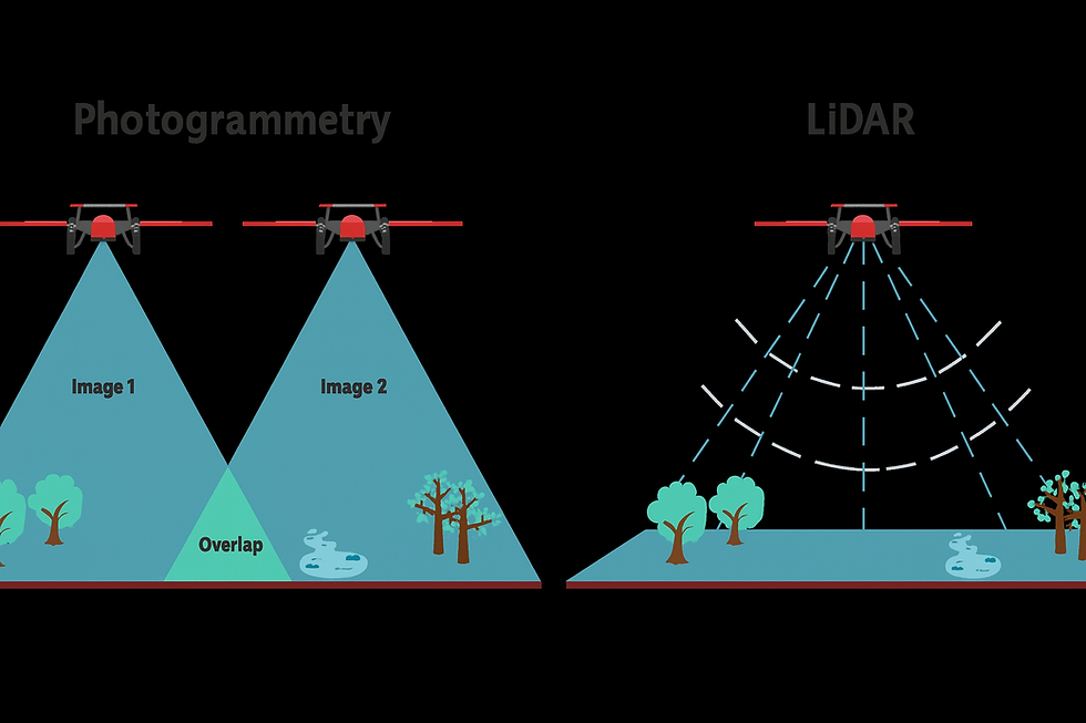 Photogrammetry or LiDAR?