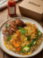 Riz sauté au poulet