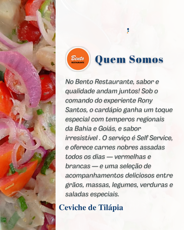 Quem Somos - No Bento, sabor e qualidade andam juntos