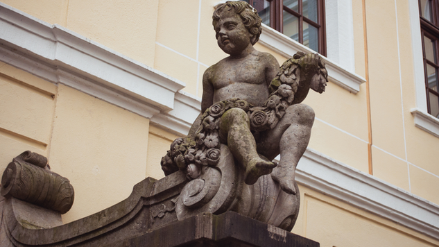 Details of a statue in Dresden