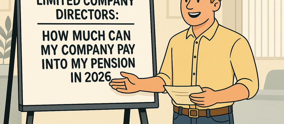 Jamie Flook explaining limited company director pensions