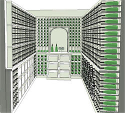Wine Cellar - Rendering