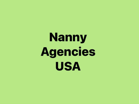 Nanny Agency Directory - Agencies in the USA