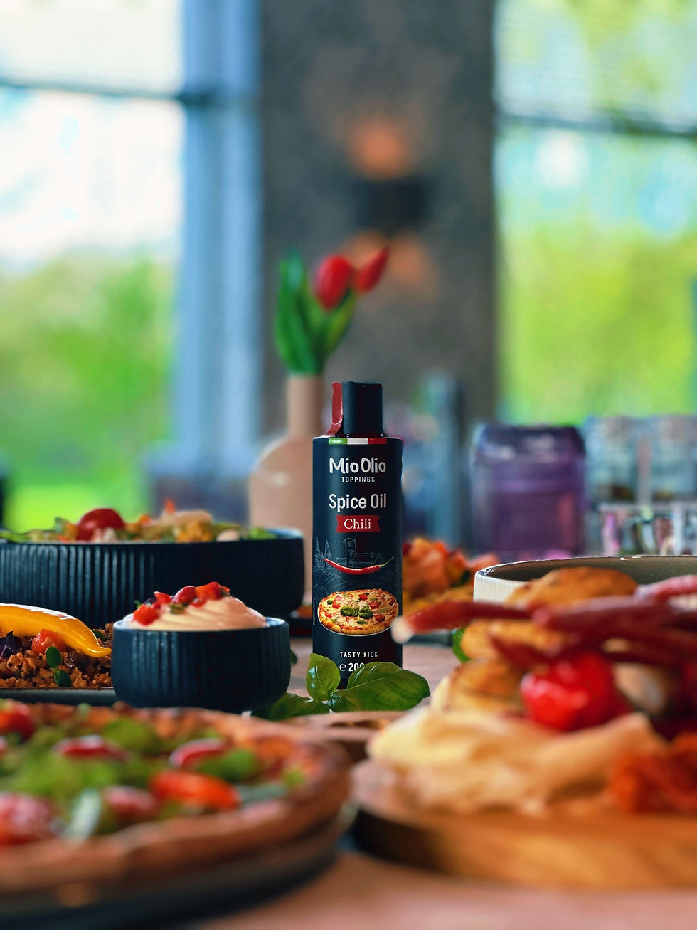 Miniaturbild: Chili Öl, Gewürzöl I 200 ml Squeeze I PET Flasche