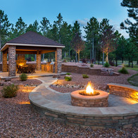Luxury WI backyard