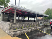 Commercial Pergola Installation