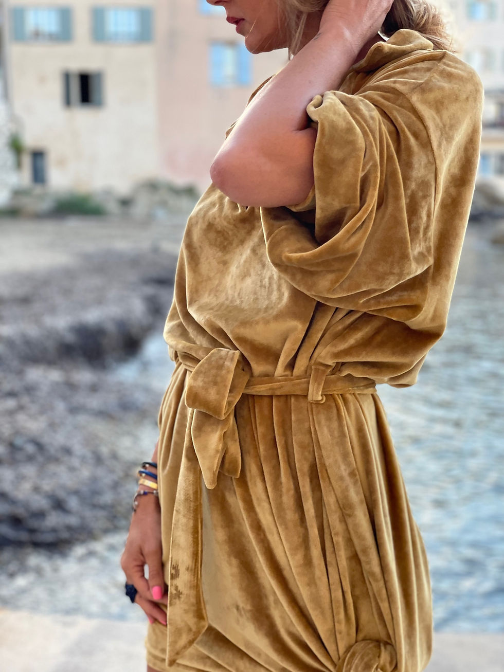 Thumbnail: The shirt dress velvet