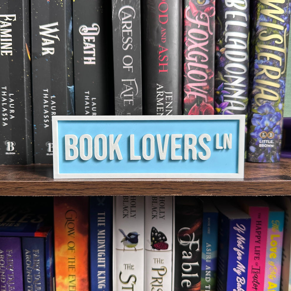 Thumbnail: Book Lovers Street Sign | Bookshelf Decor