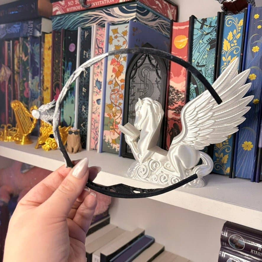 Thumbnail: Fantasy dragon crown, 3D printed tiara, lightweight cosplay accessory for adults