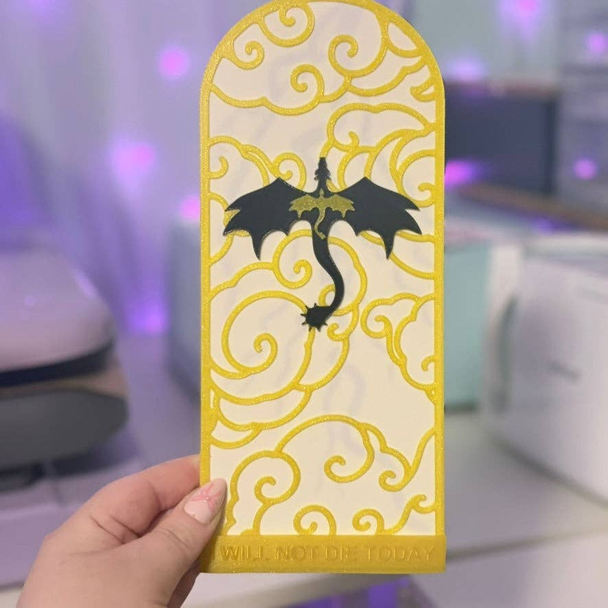 Thumbnail: Two Dragons Lightening Inspired Tealight Book Nook