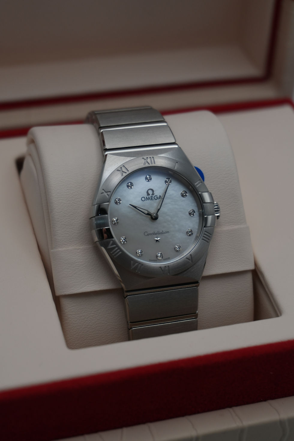 Thumbnail: OMEGA Constellation 28mm Mother of Pearl Diamond Dial - 131.10.28.60.55.001