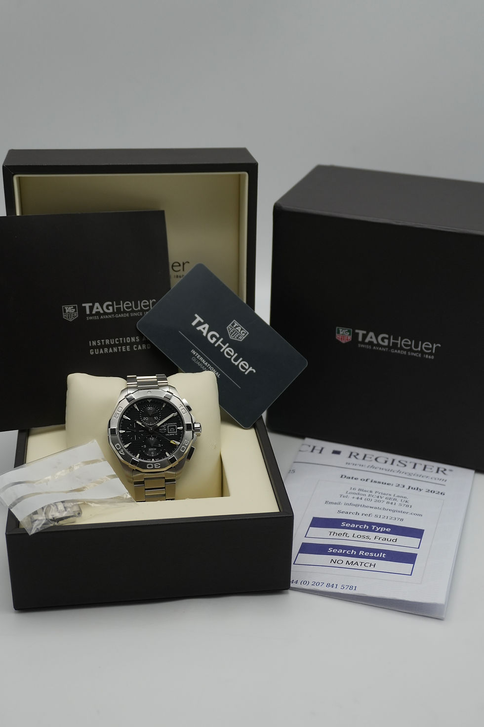 Thumbnail: TAG Heuer Aquaracer Calibre 16 Chronograph 43mm - CAY2110