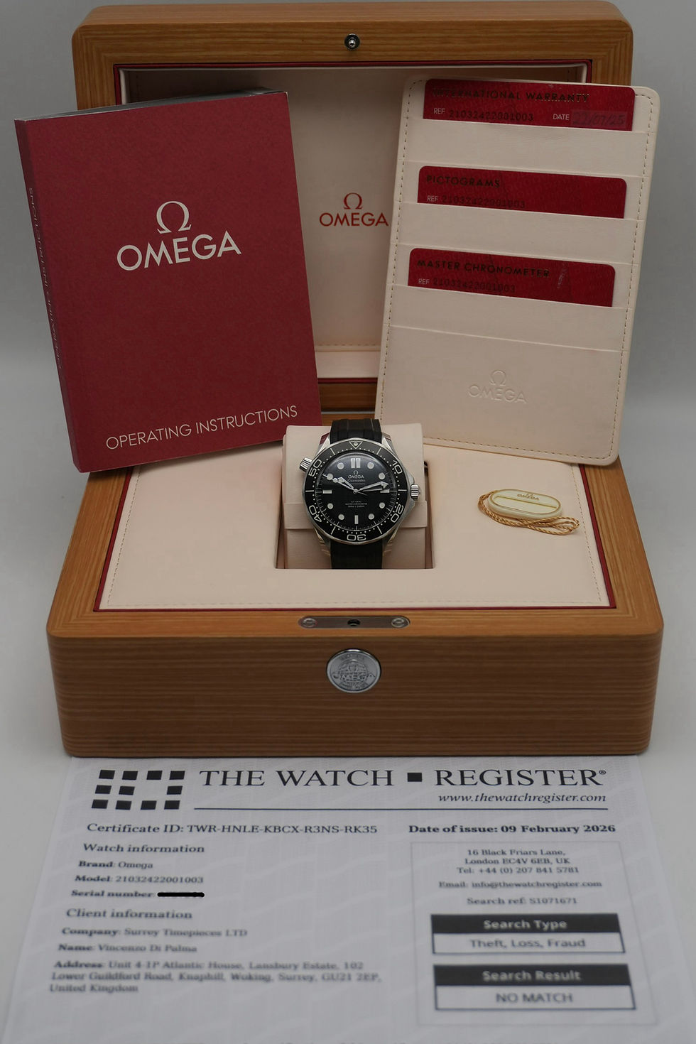 Thumbnail: OMEGA Seamaster Diver 300m Non-Date 42mm - 210.32.42.20.01.003