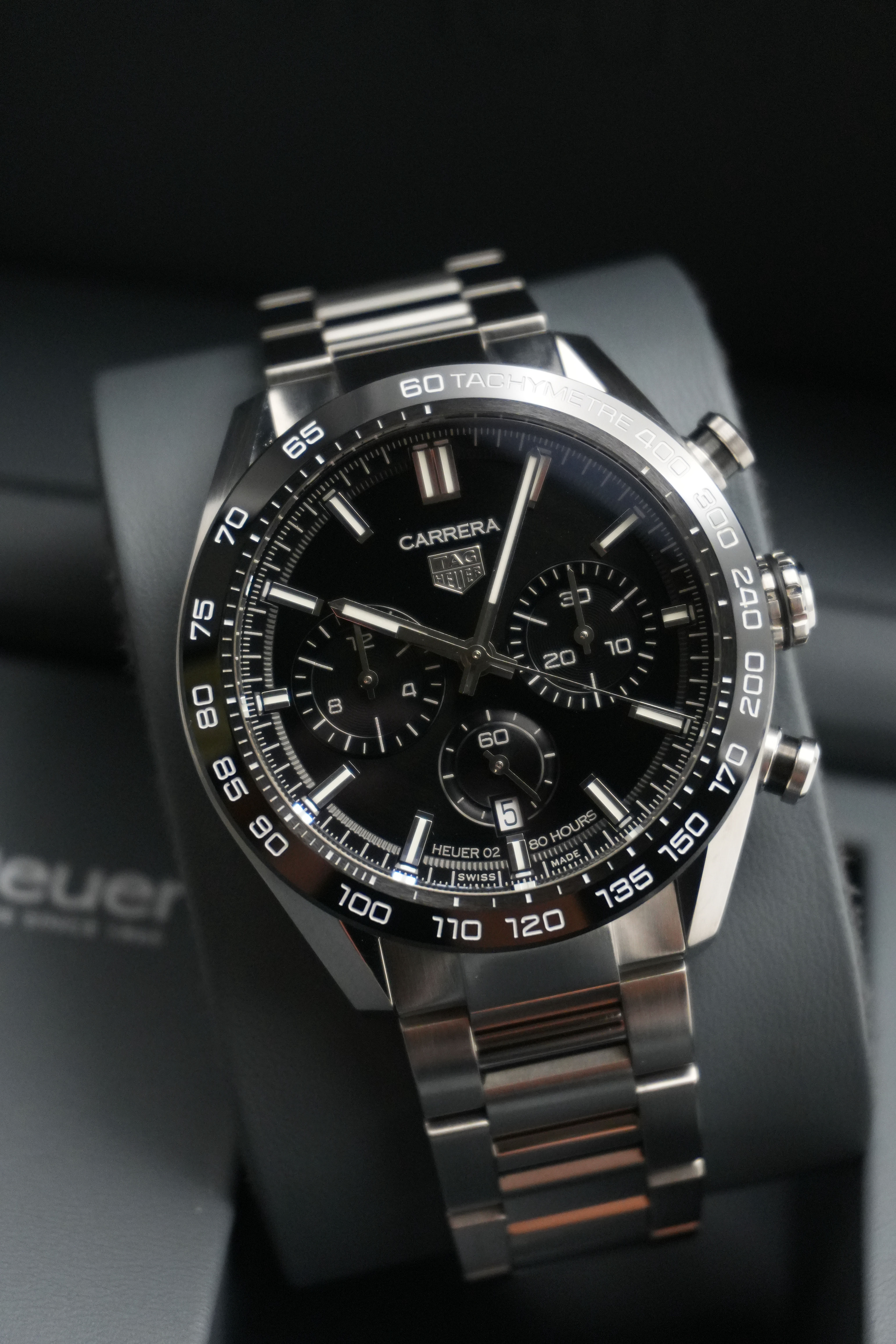TAG Heuer Carrera Chronograph Calibre Heuer 02 44mm - CBN2A1B