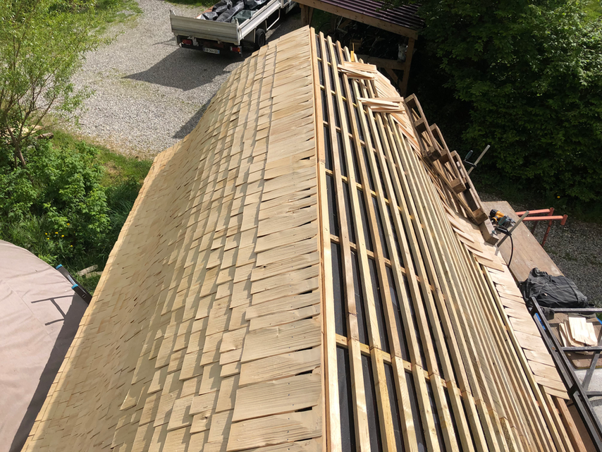 Extension Tavaillon Bardeau Bois Haute Savoie