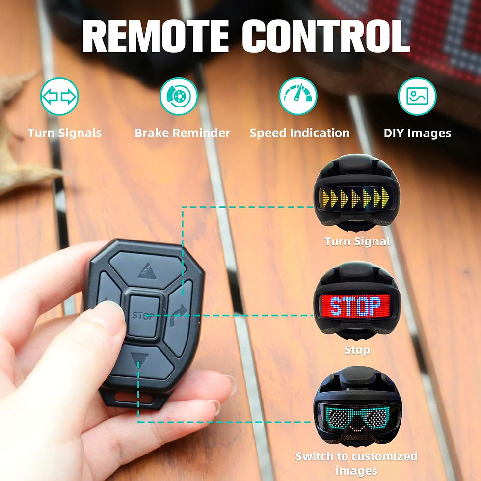 Thumbnail: Slshining LED Smart Helmet (With App+Turn Signals)