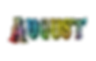 August Title PNG