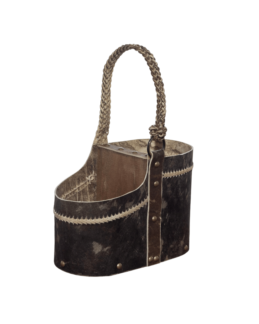 Matera Cuero Crudo Oscura Clásica