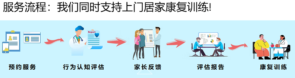自闭症康复训练服务流程