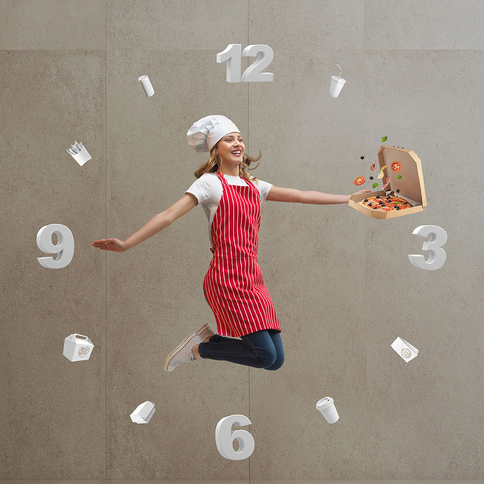 Saat içinde aşçı