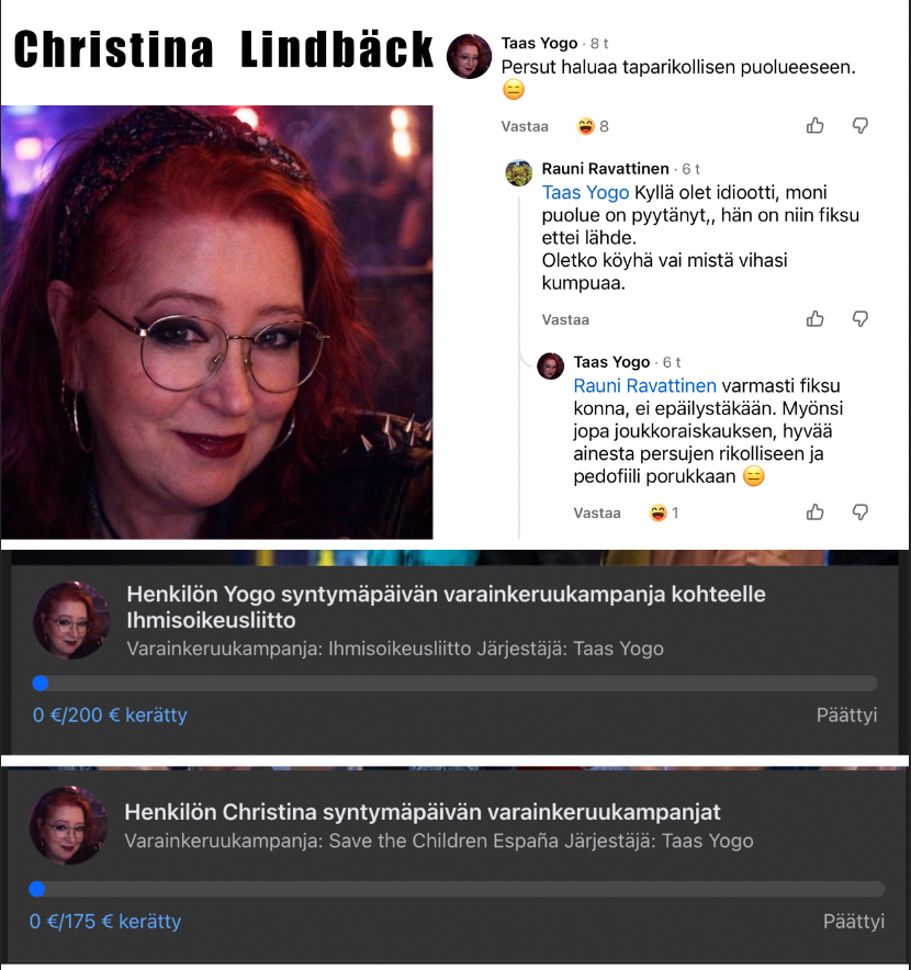 Taas Yogo = Christina Lindbäck